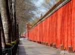 简约中式风格皇城围墙护栏效果图欣赏