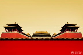 中式古典风格围墙护栏效果图欣赏