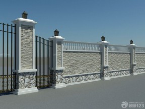最新欧式风格欧式围墙装修效果图欣赏2023