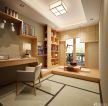 创意日本超小户型装修组合书架桌设计