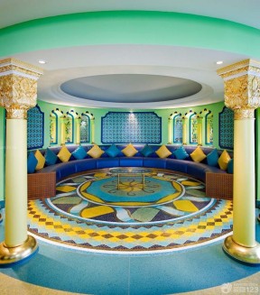 高档迪拜七星级酒店室内装饰设计效果图片
