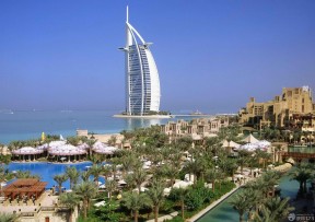 迪拜七星级酒店外观设计图片欣赏