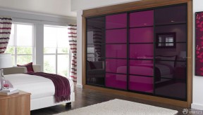 紫色门 卧室设计