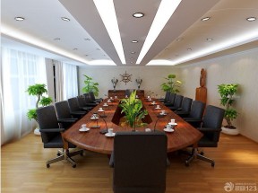 办公桌植物 会议室设计