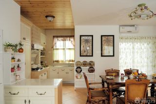现代日式一室一厅厨房效果图