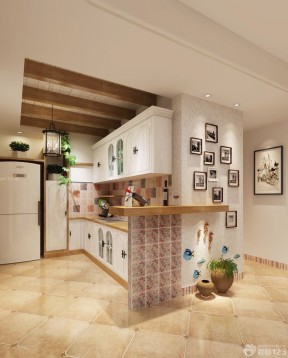 厨房墙砖贴图 小户型装修设计