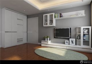 现代简约小户型一室家装客厅设计图