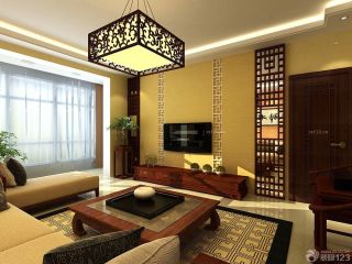 新中式风格一室家装设计实景图