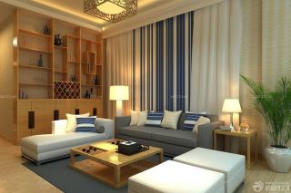 新中式风格一室家装设计效果图