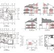 北方农村房屋建筑立面图