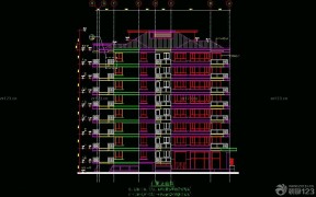 CAD建筑立面图