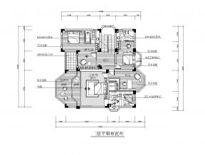农村房子二层设计平面图