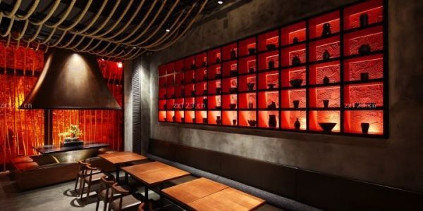 红馆餐厅中式风格1200㎡设计方案