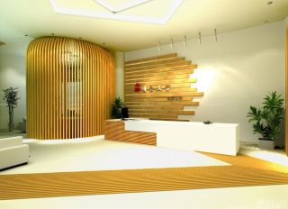 装饰公司木质背景墙设计效果图