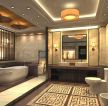 中式简约风格浴室东鹏瓷砖装修效果图