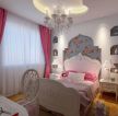 地中海风格儿童房床头背景墙装修设计图片
