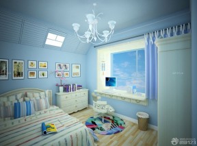 地中海风格儿童房 最新卧室