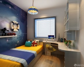 地中海风格儿童房男生卧室装修设计图