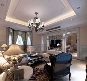 客厅设计图 欧式风格客厅