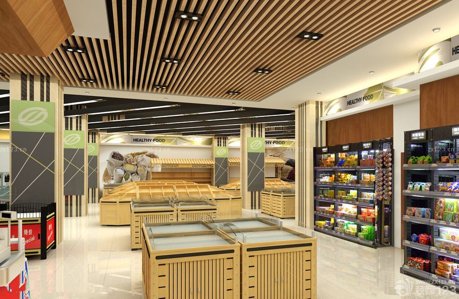 欧式服装店货柜设计效果图