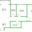 50-80二室二厅一卫小户型图