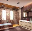 混搭风格浴室背景墙马赛克瓷砖贴图