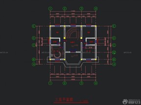 20万农村三层小别墅户型图