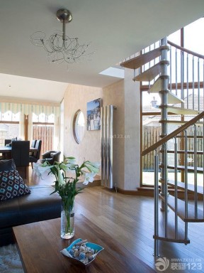木制楼梯 家装客厅设计