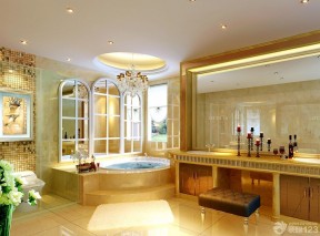美式家装浴室马赛克瓷砖贴图