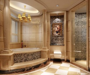 欧式风格家装浴室马赛克瓷砖贴图