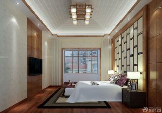 东南亚风格别墅卧室装饰设计图