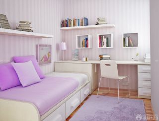 现代简约风格10平方米卧室装修效果图