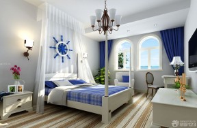 房间设计实景图 美式地中海混搭风格