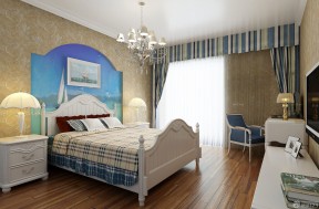 房间设计实景图 地中海风格设计