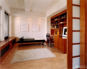 客厅书房玻璃隔断移动门设计效果图
