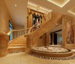 世界豪宅室内楼梯设计效果图