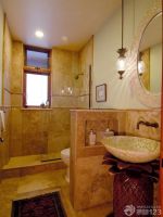 家庭浴室淋浴喷头设计效果图