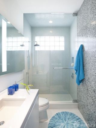玻璃淋浴间喷头效果图