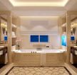 欧式古典风格电梯洋房浴室设计效果图