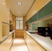 70平米旧房装修家庭厨房设计图片 