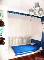 70平米小户型地中海风格卧室墙衣设计图片