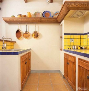 60平米现代家装 厨房用品置物架