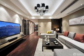 现代家装100平方房屋组合沙发装修设计图