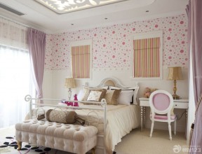 最新小别墅设计90后女生房间的布置图片
