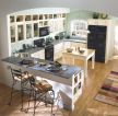 个性混搭风格130平米室内厨房设计2023