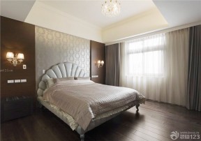 70多平米楼房欧式卧室装修效果图片  