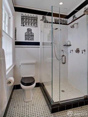 90平方米的房子装修 卫生间淋浴房