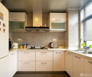 90平米住房厨房橱柜装修图片