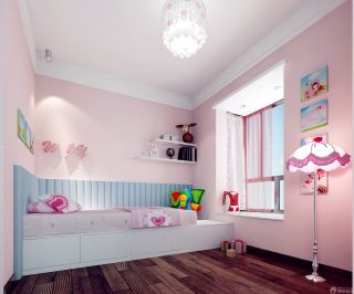 温馨80平米小户型两室一厅儿童房颜色装修效果图