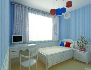 小清新80平米小户型两室一厅卧室装修效果图